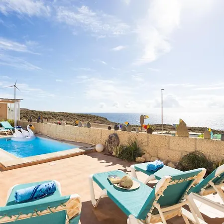 Casa Almendra - Private Pool - Ocean View - Bbq - Garden - Terrace - Free Wifi - Child & Pet-friendly - 4 Bedrooms - 8 People Ferienhaus La Listada